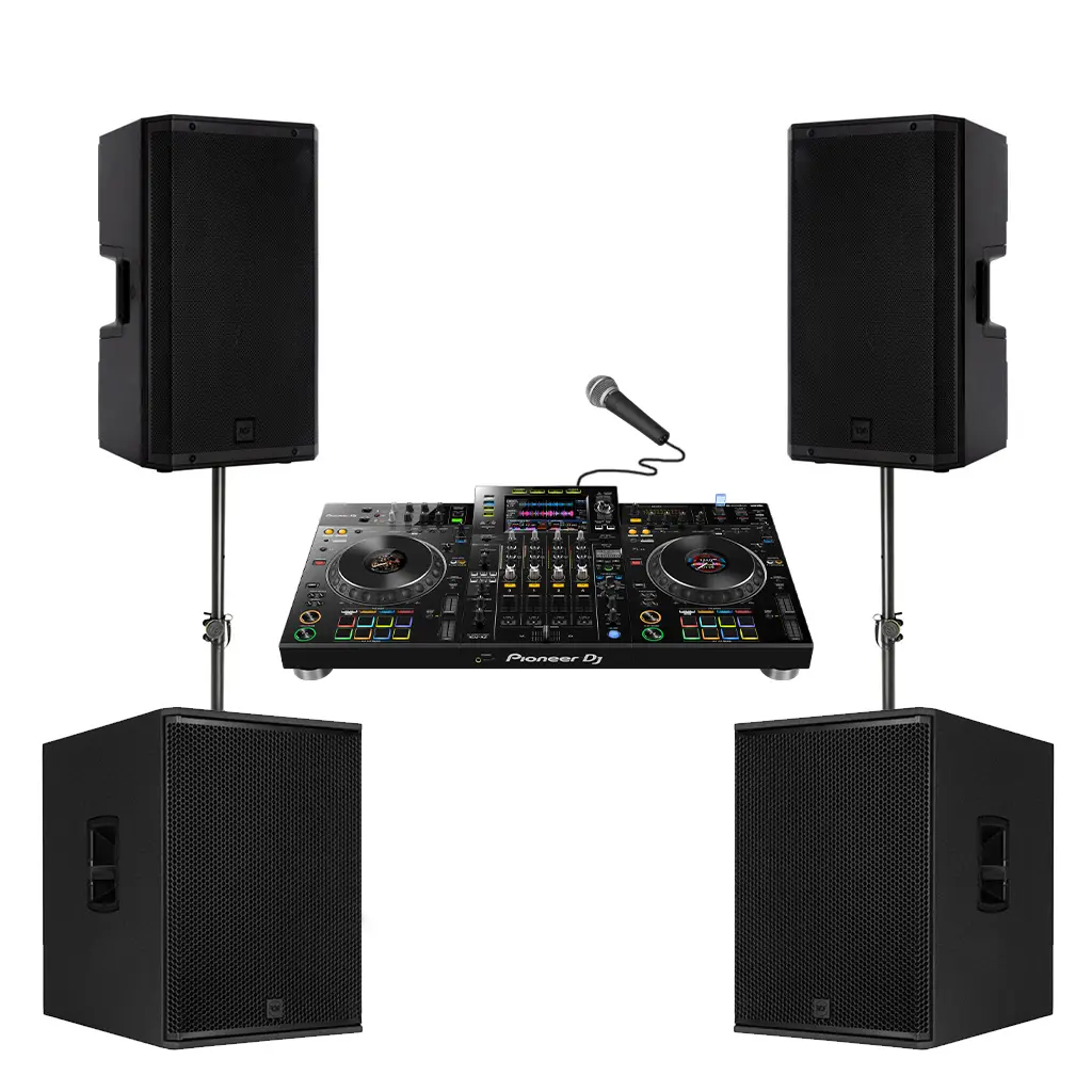 Audioset tot 200 personen