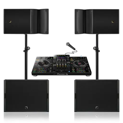 Audioset tot 500 personen